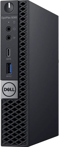 Dell Optiplex 5060 Micro PC i7-8700T 32GB DDR4 256GB NVMe M.2 SSD W10 Pro