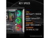 Thermaltake V38B-B850-57T-LCS Ryzen 7 7000 Series 5070 Ti 16GB RTX 32GB 2TB Blac