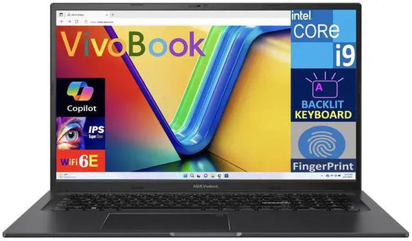 ASUS Vivobook 17.3 in IPS FHD Display Intel i9-13900H 24GB DDR4 1TB PCIe SSD