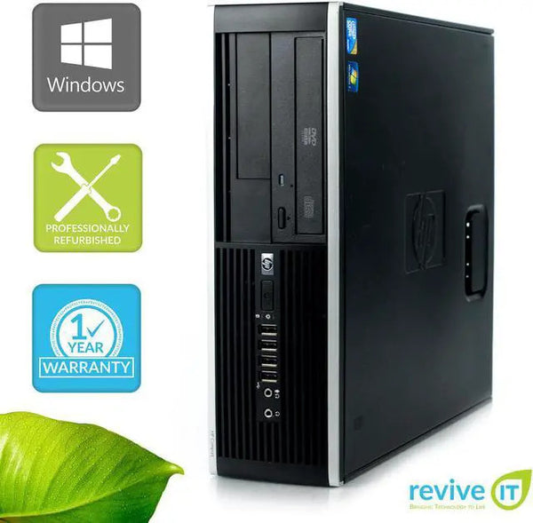 HP Elite 8200 SFF i5-2400 8GB RAM 128GB SSD Win 10 Pro Wty