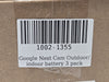 Google Nest Cam Outdoor/Indoor Battery 3-Pack GA02077 Wireless Security Camera