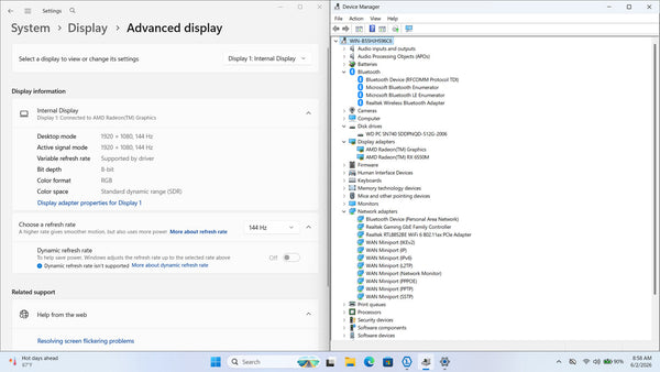 HP Victus 15-fb2063dx 15.6in FHD Ryzen 5 7535HS RX 6550M 8GB 512GB SSD READ