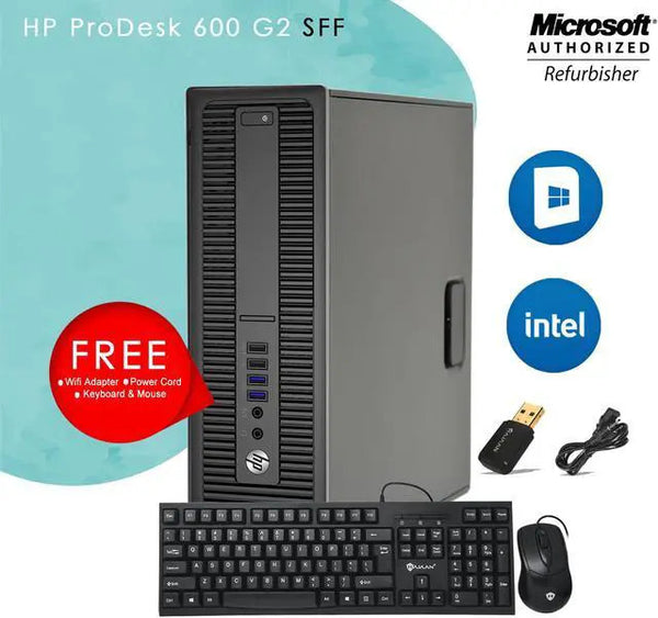 HP Small Form Factor SFF Grade A Core i7 6700 @ /16GB DDR4 1TB SSD/ 2 x DP
