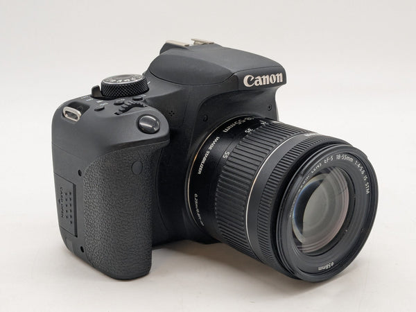Canon EOS Rebel T7i Camera with EF-S 18-55mm f4-5.6 IS STM Lens - Ships Free