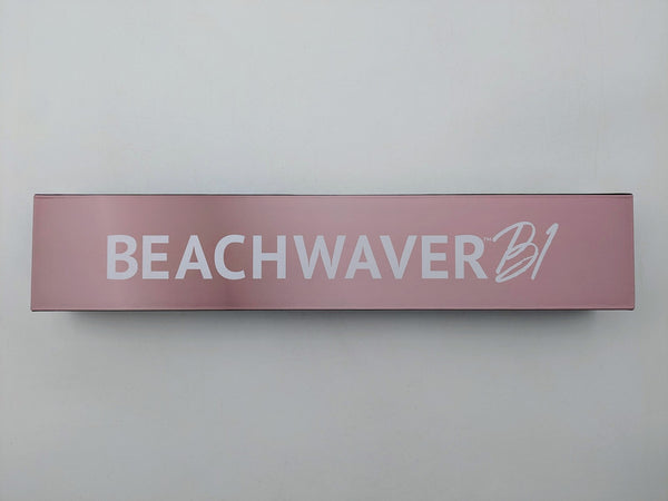 NEW BeachWaver B1 Rotating Curling Iron Midnight Rose