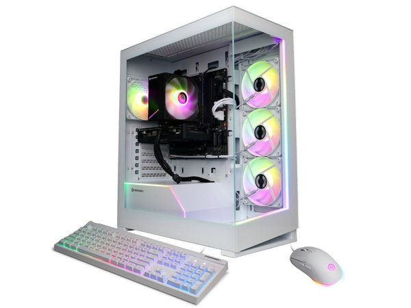 CyberpowerPC GM70931 Ryzen 7 9000 Series AMD Radeon 7700 RX 16GB 1TB SSD White B
