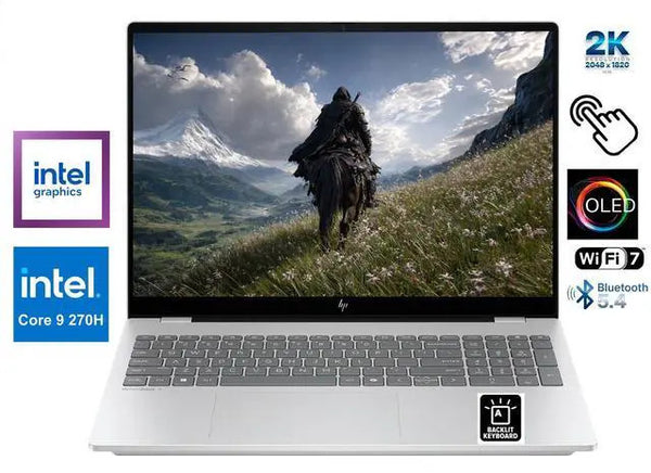 HP OmniBook 7 16 in 2K OLED Touch 120Hz Core 9 270H Intel Graphics 32GB RAM
