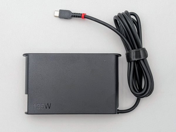 NEW OEM Lenovo ThinkPad 135W AC Adapter (USB-C) 4X21H27800