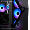 iBUYPOWER 8 MESH Gaming Ryzen 7 8700F 5070 12 GB RTX 32GB 1TB 750 w with iec WAR
