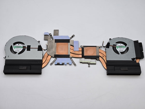 Dell Alienware 17 R4 CPU Graphics Cooling Heatsink Assembly w/ fans