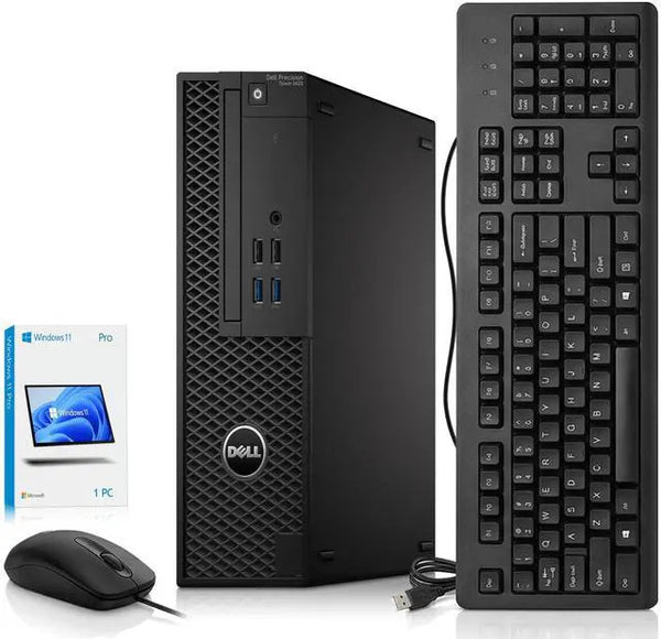 DELL Precision 3420 Desktop i5-6500 8GB RAM 1TB SSD W11 Pro Home Offices