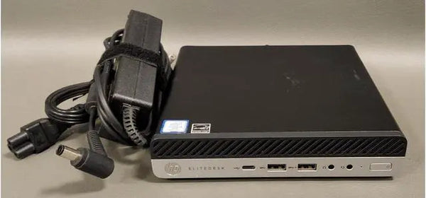 HP EliteDesk 800 G4 Tiny Desktop Core i5-8500 16GB RAM 256GB SATA/SSD Desktop