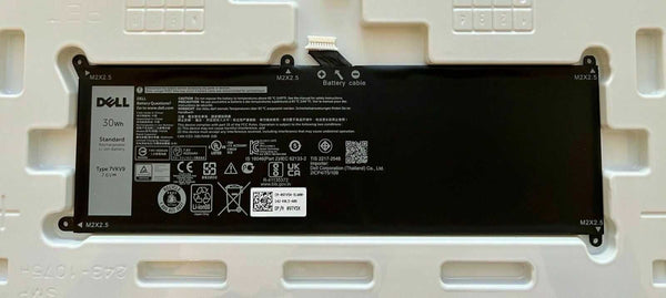 NEW Genuine Dell XPS 12 9250 Latitude 12 7275 9TV5X 7VKV9 Battery Original