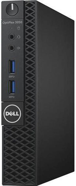 Dell Optiplex 3050 D10U Mini PC i5-7500T 256GB HDD 8GB RAM W10 Pro installed
