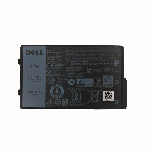 OEM Genuine J7HTX Battery for Dell Latitude 12 7202 7212 7220 Rugged Tablet 34Wh