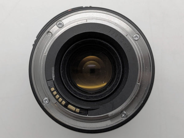 Canon EF 100mm f/2.8 Macro USM Lens READ Cracked Filter Ring Clear Glass
