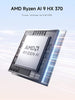 Minisforum MINISFORUM AI X1 Pro-370 Mini PC Copilot Support AI PC AMD Ryzen AI 9