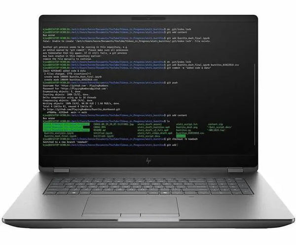 HP ZBook Fury G1i 18 in WQXGA 165 Hz Core Ultra 7 255HX 32GB RAM 512GB SSD PCI