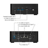 MSI Cubi NUC 1MG Mini Intel 5-120U 16GB Intel Graphics 500GB SSD 120U Intel 16GB