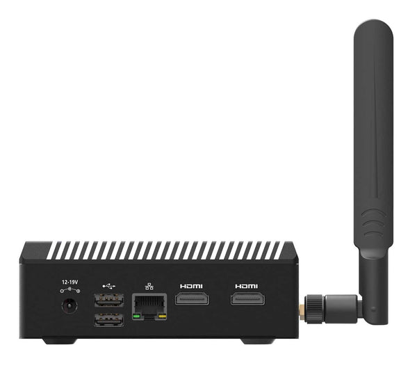 MINIX NEO Z350-0dB N350 Fanless Mini PC with 16G RAM/DDR4, 512GB M.2 PCIe NVMe S