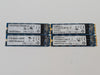 LOT OF 4 Assorted Sandisk SATA M.2 2280 SSDs