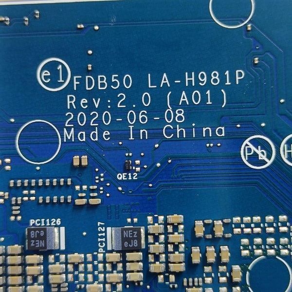 Dell LATITUDE 9510 MOTHERBOARD SYSTEM BOARD i7-10710U 1.1GHZ 16GB V4TK1