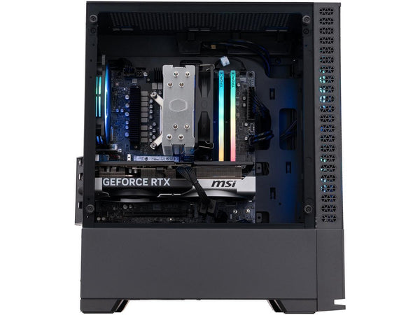 ABS Cyclone Aqua Intel Ultra 7 Series 2 MSI Ventus 5070 12GB RTX TeamGB 1TB Blac