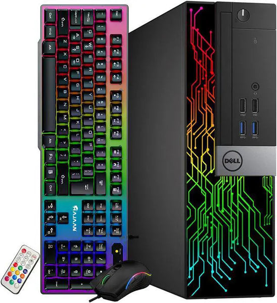 Dell OptiPlex Customized Lights i7-6700 NVIDIA GeForce GT 1030 256GB 16GB RAM