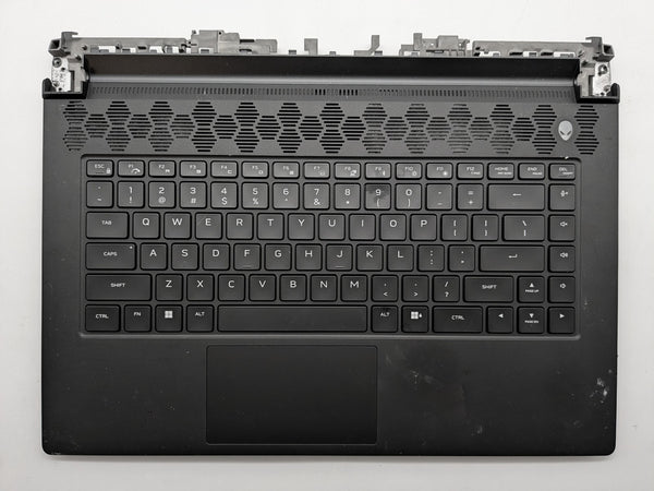 Dell Alienware M15 R7 Backlit Keyboard Palmrest 01F2H0 D GRADE