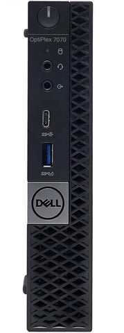 Dell Optiplex 7070 Micro i7-9700T 32GB 1TB SSD Windows 11 Pro i7-9700T 32GB 1TB