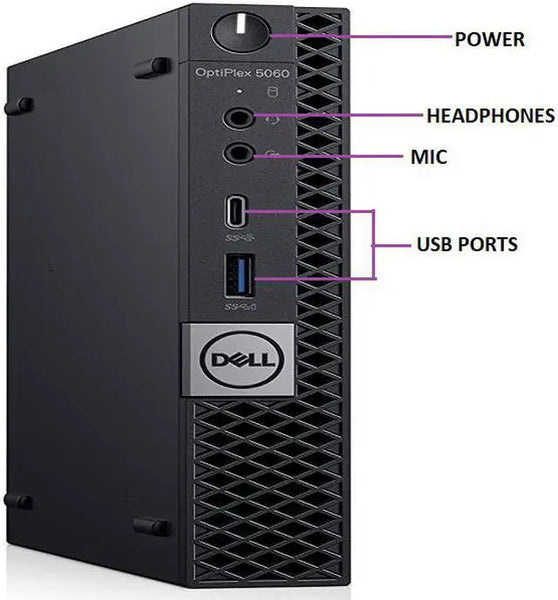 DELL 5060 MICRO i5-8600T 8GB RAM 256GB SSD Win 10 Home