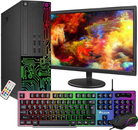 Dell Desktop with 22 Inch Monitor Intel i5 Quad-Core Processor 8GB RAM 512GB SSD