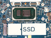 DELL XPS 13 9310 INTEL CORE I5-1135G7 CPU 8GB RAM MOTHERBOARD JRYYW *READ*