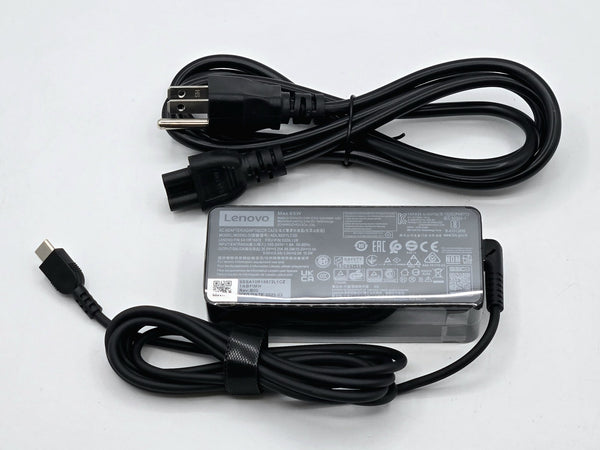 Lenovo OEM 65W USB-C Charger Type-C Adapter ThinkPad X1 Carbon Yoga ADLX65YLC3A
