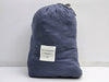 The Citizen Stonewashed Linen Sheet Set - Full - Slate Blue - FREE SHIPPING
