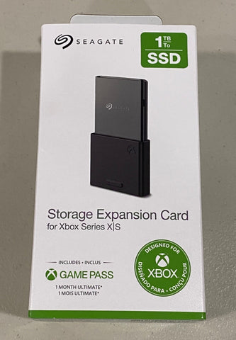 Seagate 1TB Storage Expansion Card for Xbox Series X|S Official Microsoft SSD