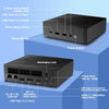 MINIX Elite EU512-AI Mini PC, Intel Ultra 5-125H, 16GB DDR5, 512GB M.2 PCIe SSD,
