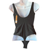 NWT SKIMS Women's Fits Everybody Square Neck Bodysuit - Onyx - Size Medium