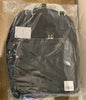 Lo & Sons Rowledge Backpack | Black Exterior / Gold Hardware / Grey Interior