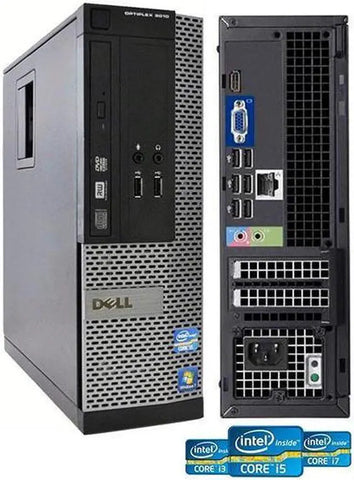 Dell OptiPlex SFF Desktop i3-3220 8GB RAM 500 GB W10 Pro