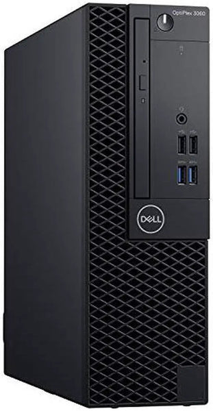 Dell Optiplex 3060 i3-8100 X4 4GB RAM 500GB SSD Win10 Black Certified Renewed
