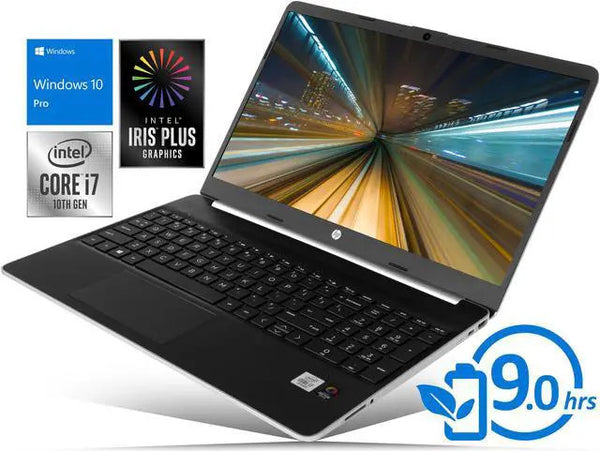 HP 15 15.6 in Touch Display i7-1065G7 8GB RAM 256GB NVMe SSD W10 Pro W11 Pro