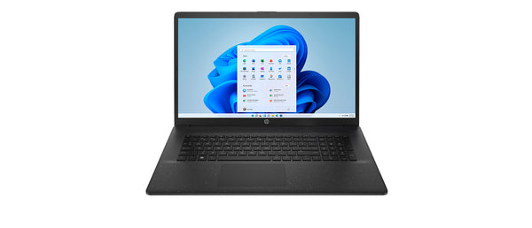 HP 17 Home 17.3 in 8GB RAM 256GB SSD HD+ Jet black Core 5 120U W11 Home