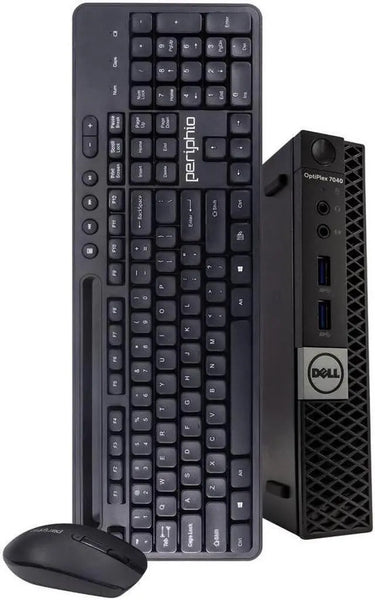 Dell Optiplex 7040 Tiny Form Factor Intel i5 Gen 6 16GB RAM 240GB SSD Hard