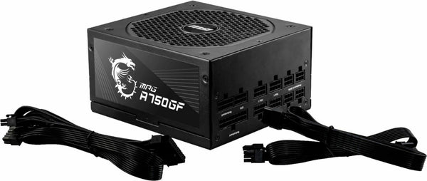 MSI MPG A750GF 750W ATX 80 PLUS GOLD Certified Full Modular Active PFC Power Sup