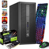 HP 800 G2 Tower Desktop i7-6700 16GB RAM 1TB SSD NVIDIA GT1030 Built-in & RGB
