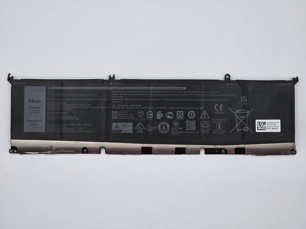 Dell Precision 15.6” 5550 Laptop Battery 11.4V 86Wh 7167mAh 69KF2 M59JH