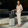 Lo & Sons Rowledge Backpack | Black Exterior / Gold Hardware / Grey Interior
