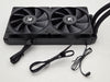 iBUYPOWER 240mm AIO Radiator CPU Liquid Cooler 2x Core Fans Intel Backplate