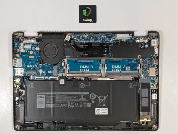 Dell LATITUDE 5300 2-IN-1 I5-8265U Motherboard Palmrest Battery POSTs 0 RNH4K